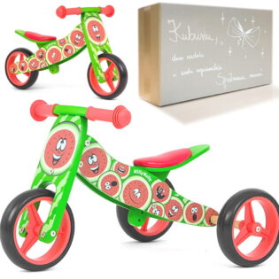 Holzlaufrad JAKE Watermelon Milly Mally 2in1