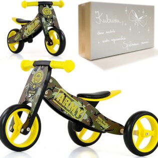 Holzlaufrad JAKE Army Milly Mally 2in1