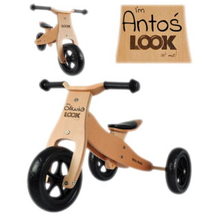 Holzlaufrad LOOK Natural Milly Mally 2in1