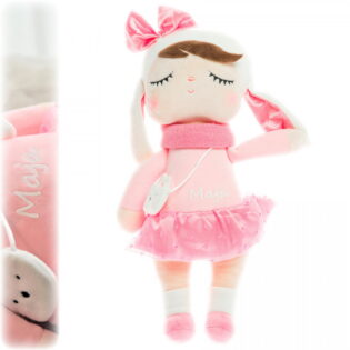 Puppe Metoo Angela Hase mit Schleife 35cm