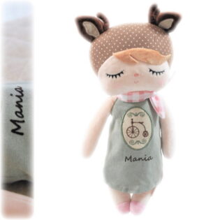 Puppe Metoo Angela Retro Rentier 35cm