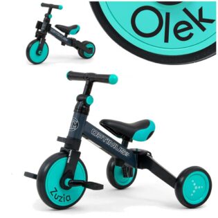 Dreirad-Laufrad Optimus Milly Mally türkis 3in1