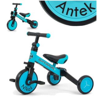 Dreirad-Laufrad Optimus Milly Mally blau 3in1