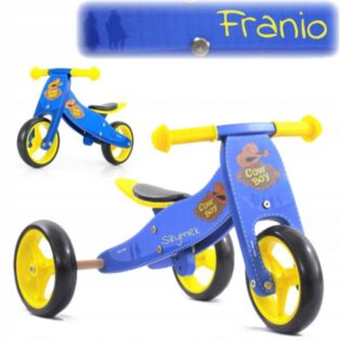 Holzlaufrad JAKE Cow Boy Milly Mally 2in1