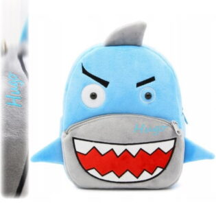 Plüschrucksack für Vorschulkind Hai
