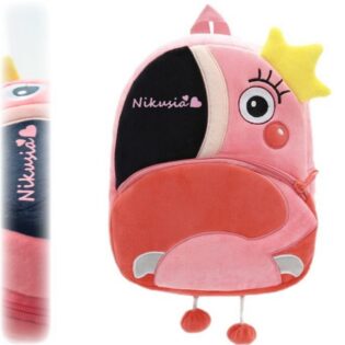 Plüschrucksack für Vorschulkind Flamingo