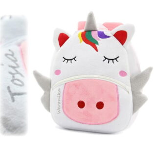 Plüschrucksack für Vorschulkind Einhorn