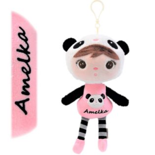 Puppe Metoo Mini Panda Anhänger mit Namen 20cm
