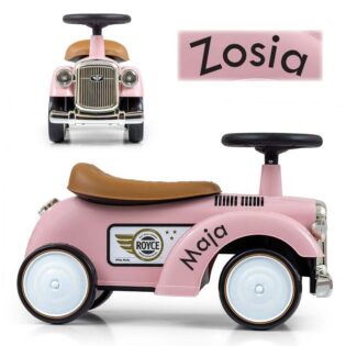 Rutschauto Retro-Auto Royce Rosa Milly Mally