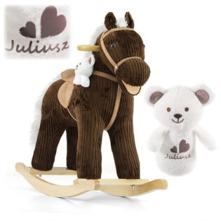 Schaukelpferd Pony Bruno Milly Mally braun