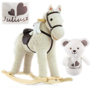 Schaukelpferd Pony Luna Milly Mally beige
