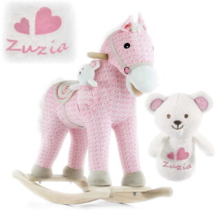 Schaukelpferd Pony Luna Milly Mally rosa