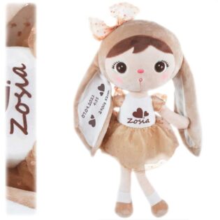 Puppe Metoo Hase Beige Mädchen 50cm