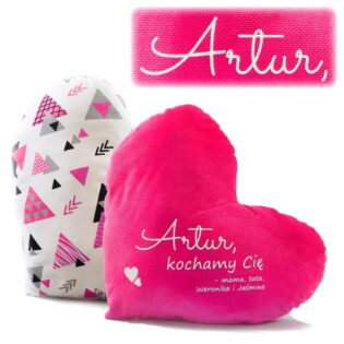 Herzkissen - Energetisches Amaranth 40cm