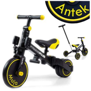 Dreirad-Laufrad Optimus Plus Milly Mally schwarz 4in1