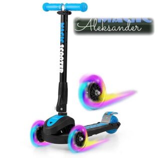 Dreirad-Roller Scooter Magic Milly Mally blau