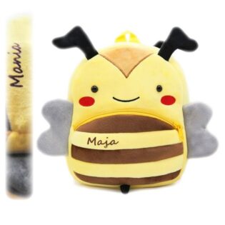 Plüschrucksack für Vorschulkind Biene