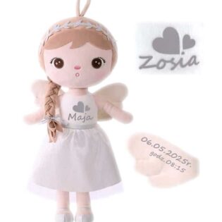 Puppe Engel Metoo Weiß 46cm