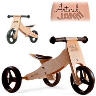 Holzlaufrad JAKE Natural Milly Mally 2in1