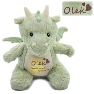 Rausch-Bär Drache mit Licht und Bewegungssensor